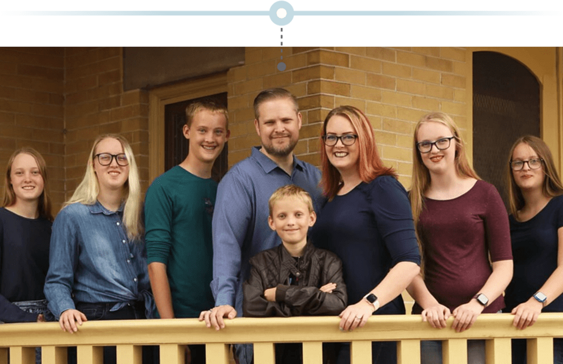 Chris and Miriam Bair with their children