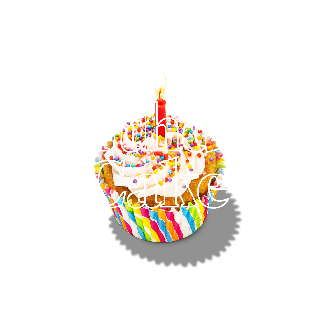 Keto Chow Birthday Cake title with food name sake