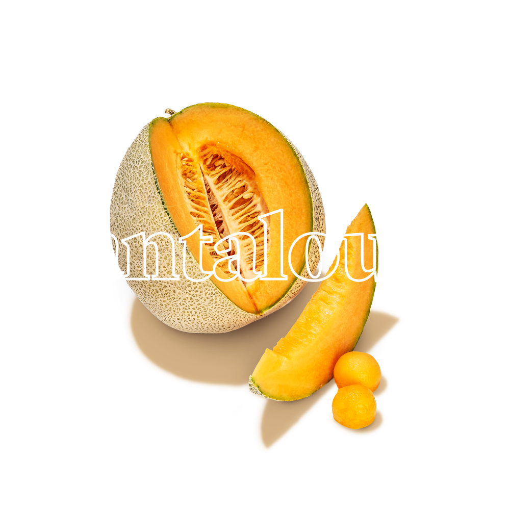 Keto Chow Cantaloupe title with food name sake