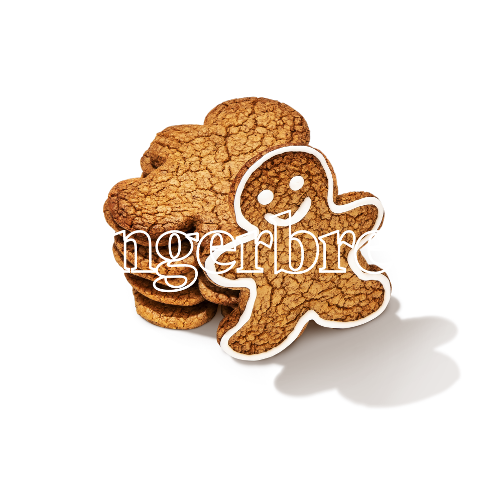 Keto Chow Gingerbread title with food name sake