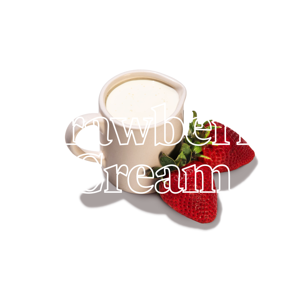 Keto Chow Strawberry Cream CORE - Unsweetened title with food name sake