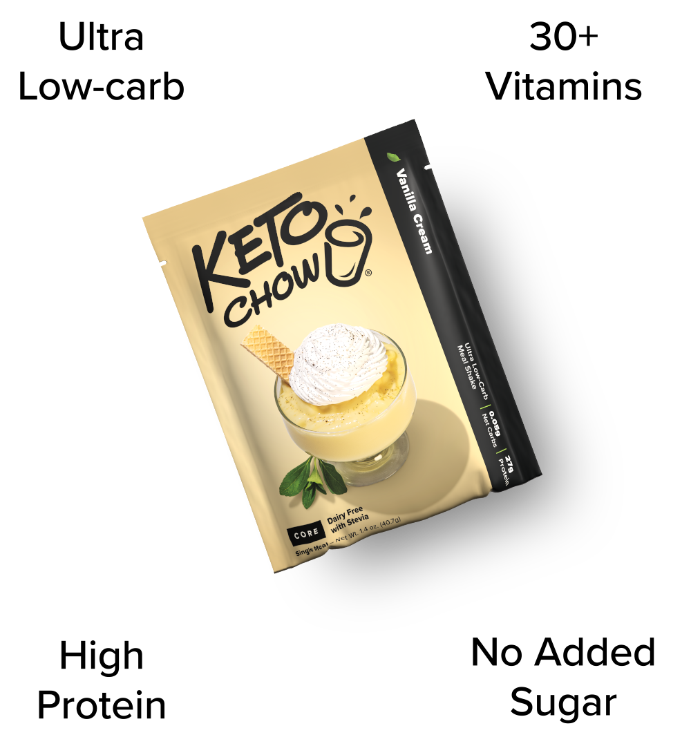 Ultra low-carb, 30+ vitamins, High protien, no added sugar