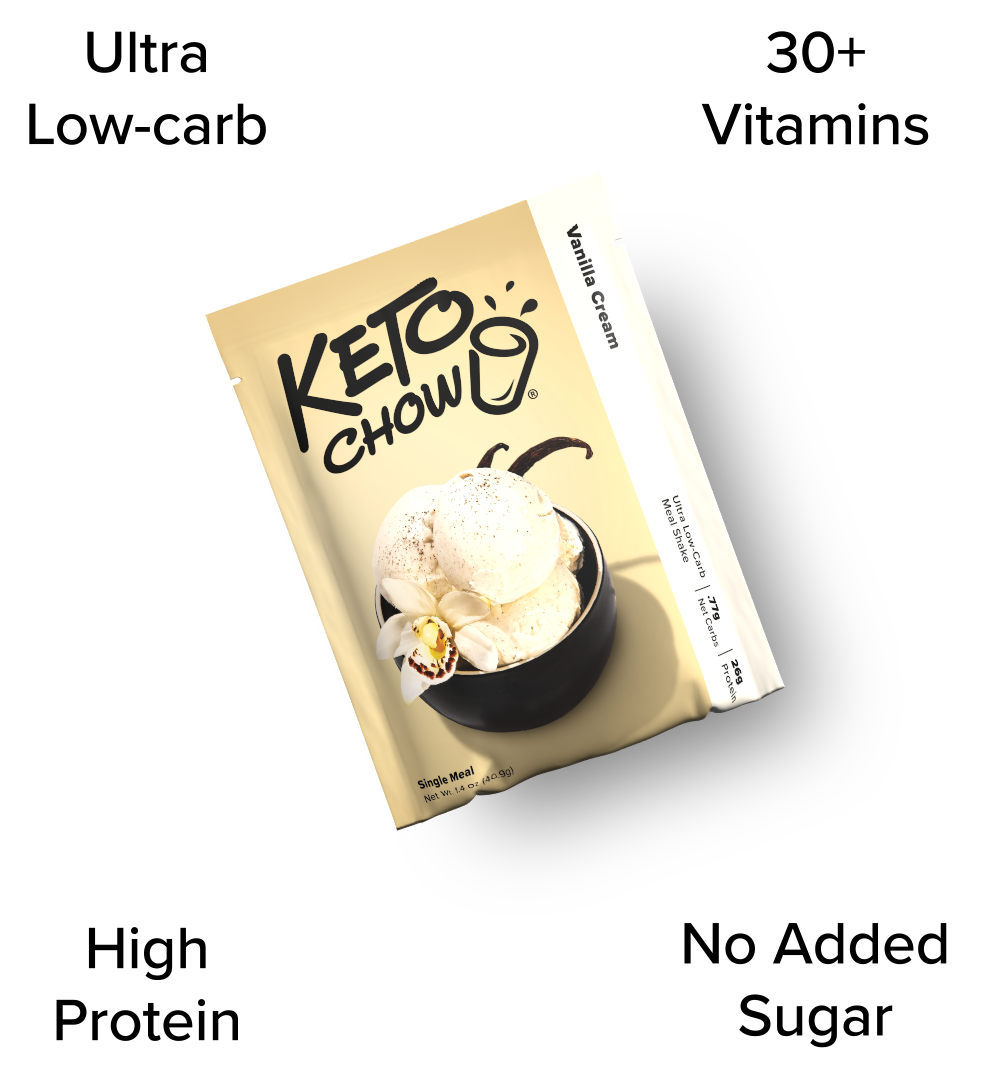 Ultra low-carb, 30+ vitamins, High protien, no added sugar