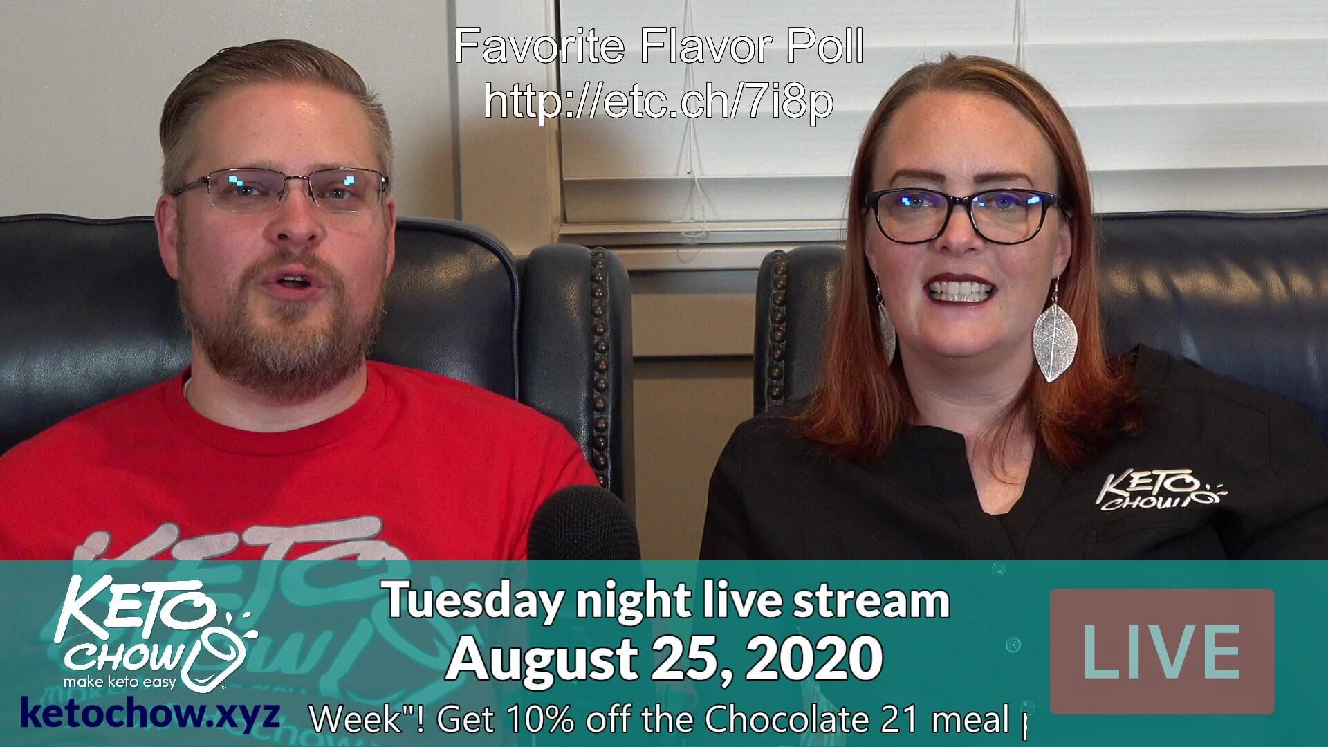 August 25 Live Stream Recording