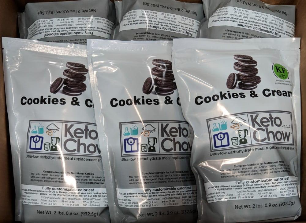 Cookies and Cream 21 meal bulk bags