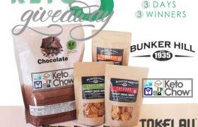 JULY Keto 3 Giveway