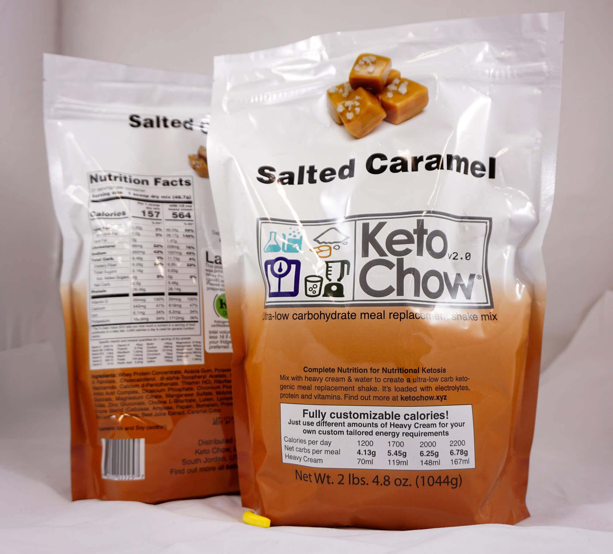 Salted Caramel 21 meal bulk bags