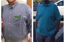 Tyler's Weight loss success