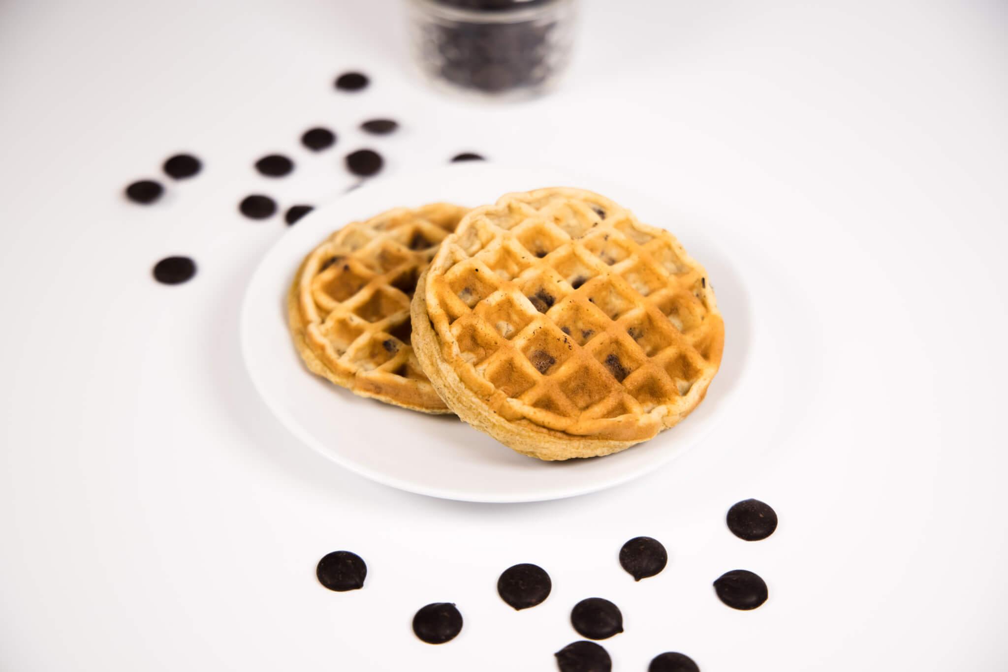 chocolate chip chaffle