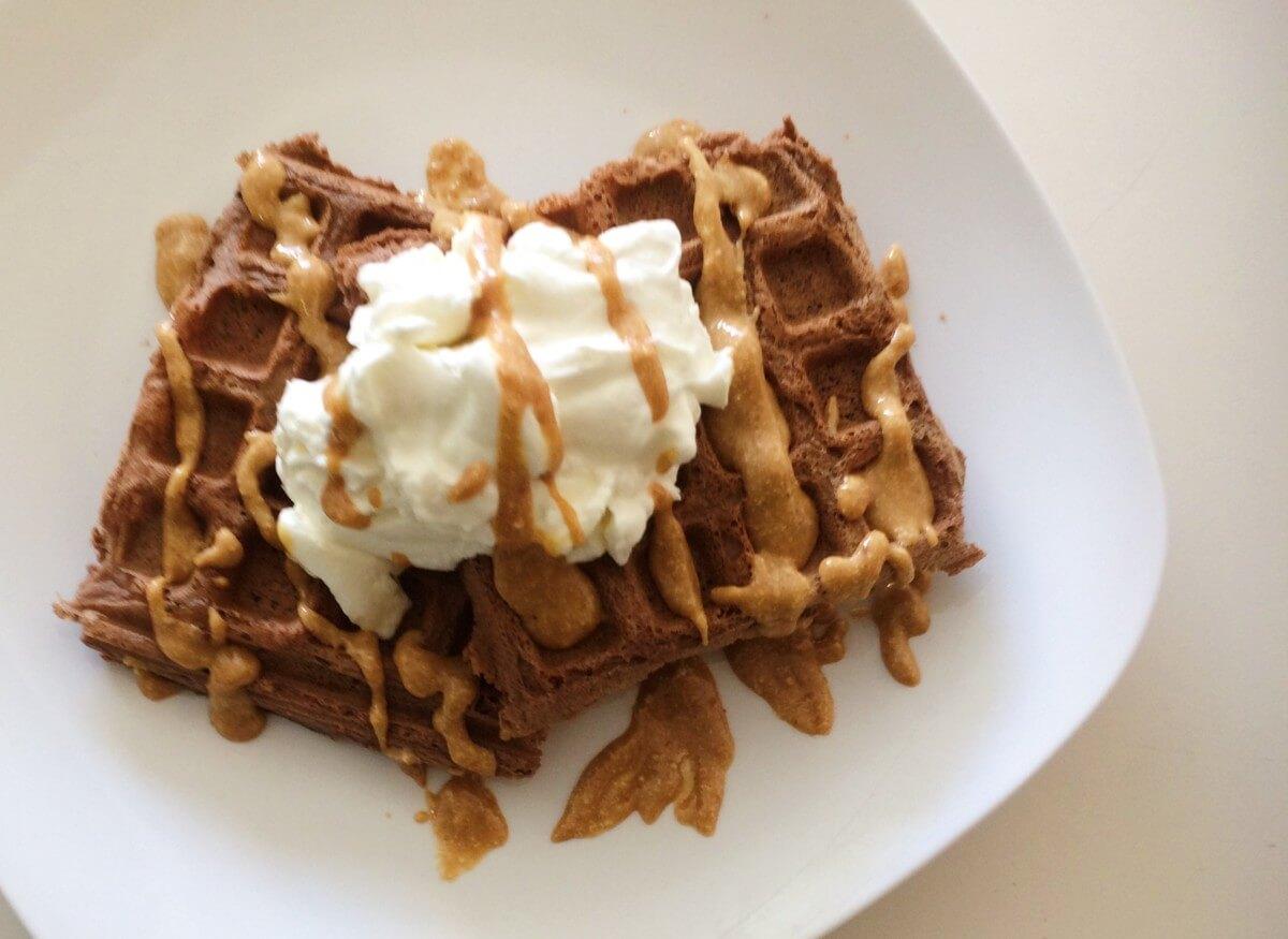 chocolate waffles