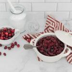 keto cranberry sauce