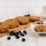 keto blueberry scones