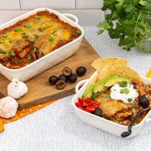 keto taco casserole