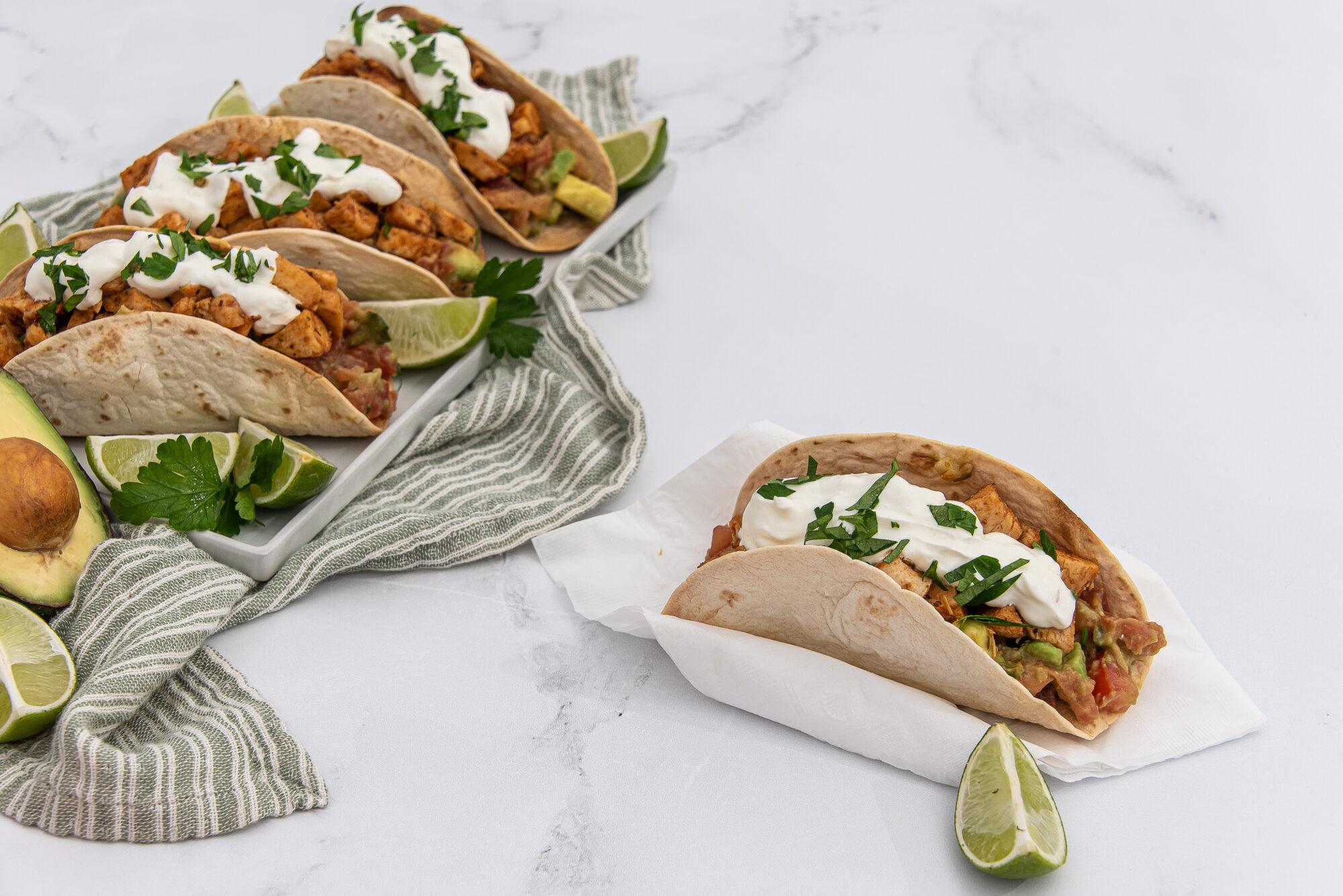 keto chicken tacos